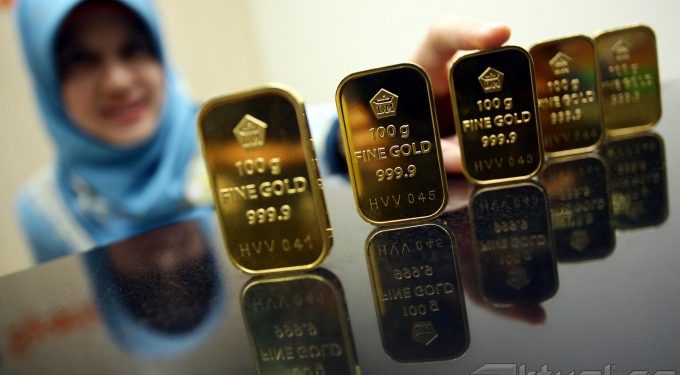Emas Antam Turun Signifikan Hari Ini, Capai Rp1,87 Juta per Gram