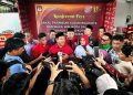 Saparudin dan Desy Ayutisma Daftarkan Diri ke KPU Pangkalpinang secara Resmi