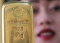 Harga Emas Turun Sebesar Rp8000 per Gram
