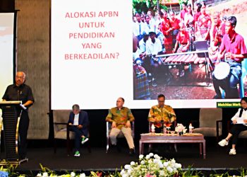Ketua Fraksi Partai Golkar MPR RI Sebagian Anggaran Pendidikan Tidak Tepat Sasaran