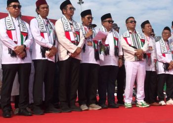 Aksi Akbar Selamatkan Gaza Seruan Hentikan Genosida dan Buka Blokade Gaza