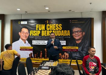 Gelar FUN Chess FISIP UI Bersaudara, Boni Hargens Siap Dukung ILUNI untuk Advokasi Kebijakan