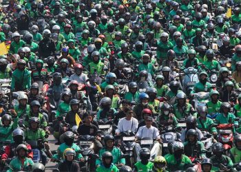 Kota Dikuasai Klakson: Ribuan Ojol Bersatu untuk Affan
