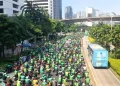 Ribuan Ojol Dampingi Affan sebagai Simbol Solidaritas di Jalanan