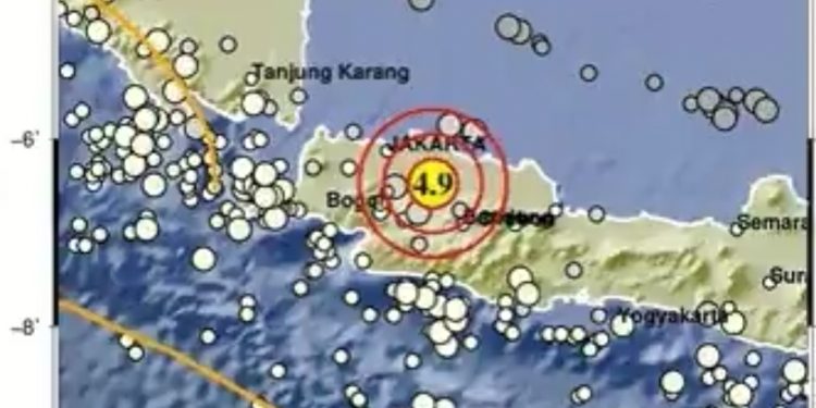 Gempa Mengguncang Kabupaten Bekasi dan Terasa di Jakarta