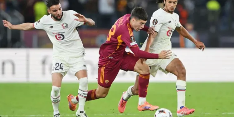 Verdonk Bantu Lille Raih Kemenangan atas AS Roma