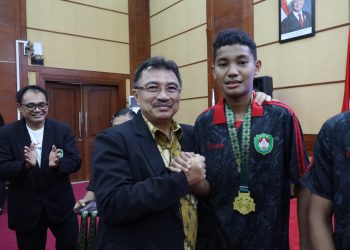 Wakil Wali Kota Bekasi Hadiri Pelantikan Pengurus Pertina untuk Meningkatkan Prestasi Tinju