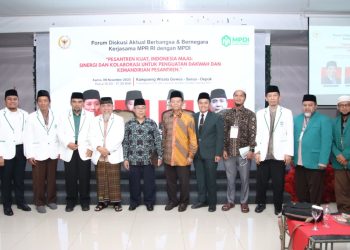 Perkemahan Pesantren Nasional MPDI 2025 Tekankan Santri Penerus Sejarah Menuju Indonesia Emas 2045