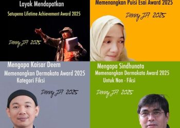 Empat Pemenang Penghargaan Sastra 2025 Diumumkan oleh Denny JA Foundation