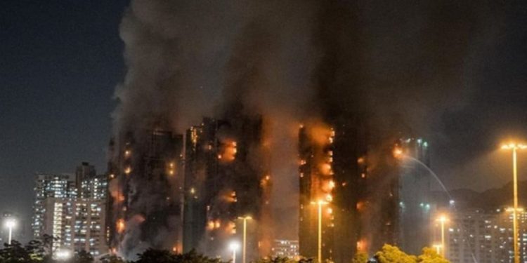 Dua WNI Tewas dalam Kebakaran Besar di Hong Kong, KJRI Berikan Dukungan Penuh