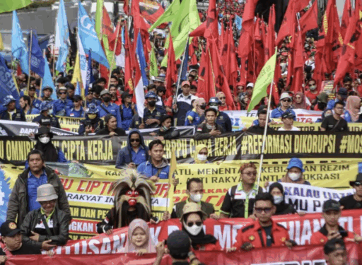 Protes Buruh UMP 2026, DPR Ingatkan Pemerintah soal Kesejahteraan Pekerja