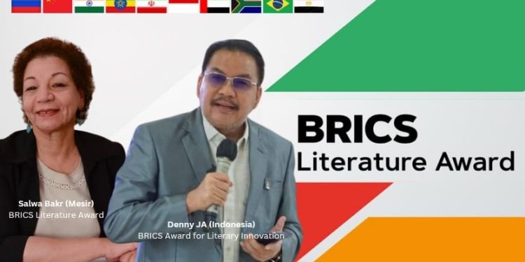 Penghargaan BRICS 2025 untuk Dua Sastrawan Terkenal Dunia