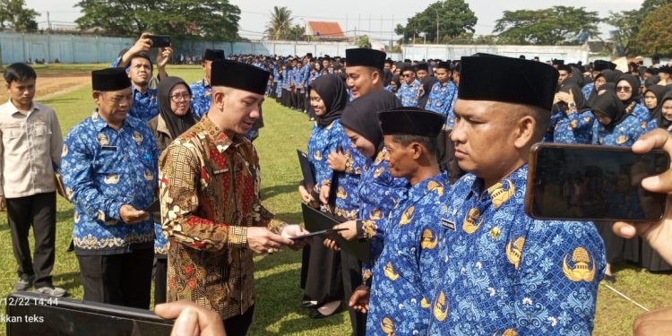 3.508 PPPK Resmi Dilantik, Bupati Coret 55 PPPK yang Tidak Memenuhi Syarat