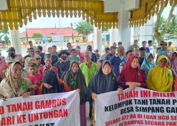 Diminta Segera Kembalikan Dugaan Kelebihan 683 Ha Lahan ke Masyarakat Simpang Gambus