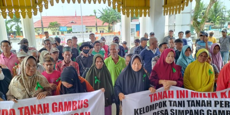 Diminta Segera Kembalikan Dugaan Kelebihan 683 Ha Lahan ke Masyarakat Simpang Gambus