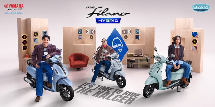 Warna Terbaru Grand Filano Hybrid Jadi Skutik Idaman Anak Muda