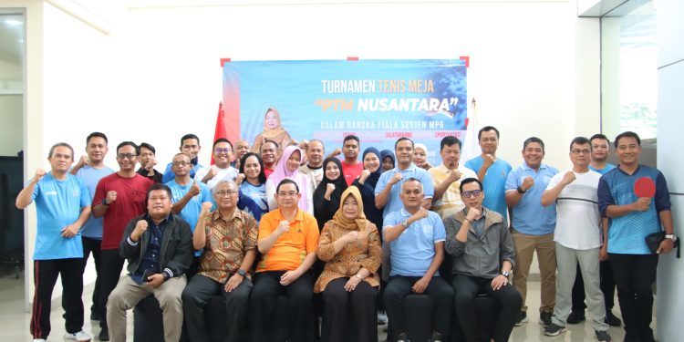 Turnamen Tenis Meja Piala Sesjen MPR RI Secara Resmi Dibuka