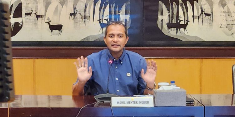 Wamenkum Edward Tegaskan Pasal 218 KUHP Tidak Batasi Kebebasan Berpendapat