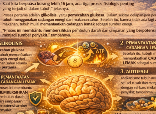 Puasa Ramadan Meningkatkan Kesehatan Otak, Simak Penjelasan Ilmiahnya