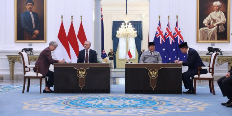 Indonesia Australia Teken Traktat Keamanan Bersama PM Albanese Tawarkan Posisi TNI di ADF