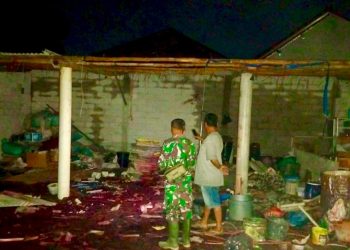 Gudang Petasan Meledak Satu Orang Meninggal di Lokasi Kejadian