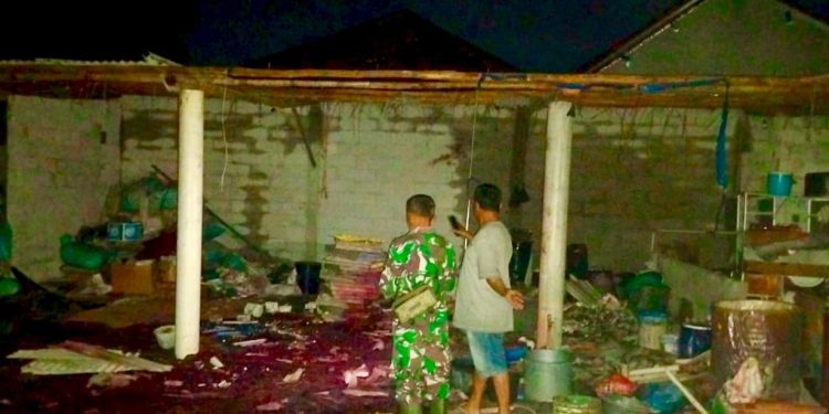 Gudang Petasan Meledak Satu Orang Meninggal di Lokasi Kejadian