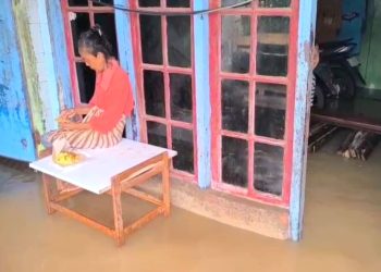 Hujan Deras Sebabkan Sungai Meluap dan Ribuan Rumah di Enam Kecamatan Kebanjiran