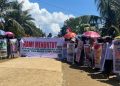 Warga dan WALHI Protes Aktivitas Tambang di Halmahera Selatan
